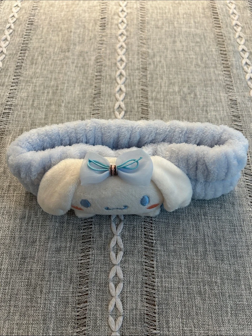 Cinnamoroll Tote Bag Set in Cream and Light Blue